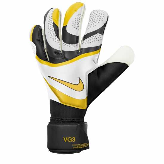 Nike Вратарски Ръкавици Mercurial Vapor Grip Goalkeeper Gloves Черно/Злато Вратарски ръкавици и облекло