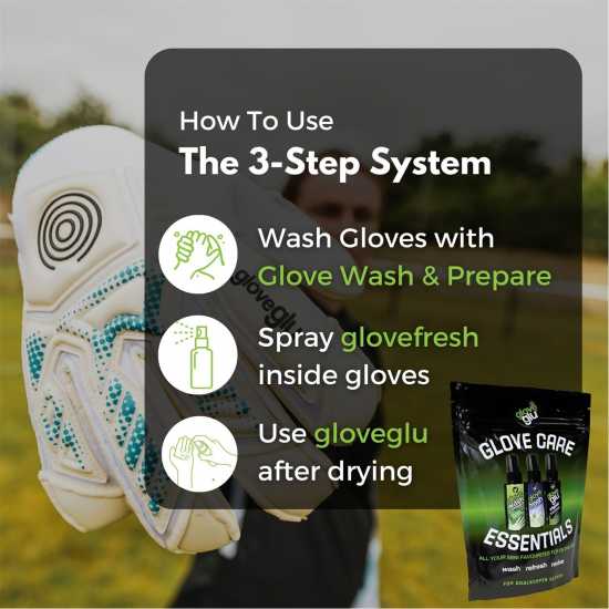 Glove Glu Goalkeeper Glove Care Essentials  Футболни аксесоари