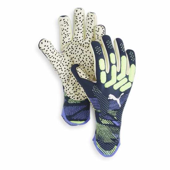 Puma Вратарски Ръкавици Future Ultimate Goalkeeper Gloves Сиво/Зелено 