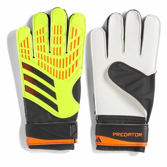 Adidas Мъжки Ръкавици Predator Training Goalkeeper Gloves Mens Жълто/Черно Вратарски ръкавици и облекло