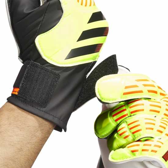 Adidas Мъжки Ръкавици Predator Training Goalkeeper Gloves Mens Жълто/Черно Вратарски ръкавици и облекло