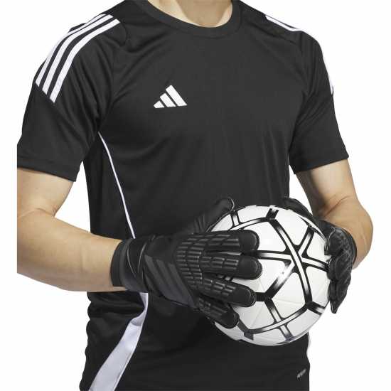 Adidas Мъжки Ръкавици Predator Training Goalkeeper Gloves Mens Черно Вратарски ръкавици и облекло