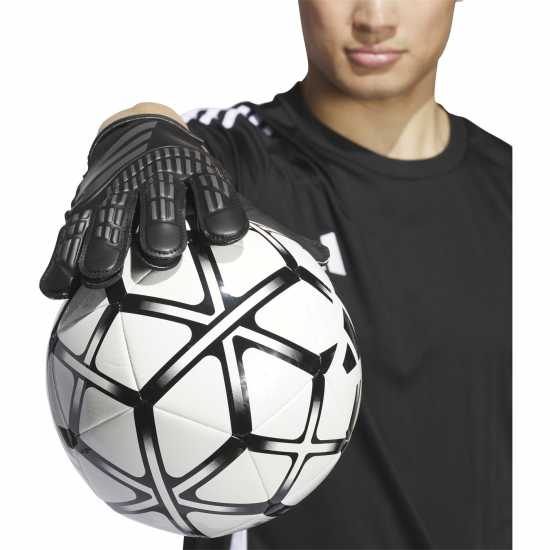 Adidas Мъжки Ръкавици Predator Training Goalkeeper Gloves Mens Черно Вратарски ръкавици и облекло