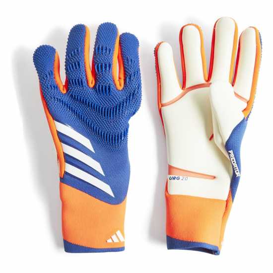 Adidas Вратарски Ръкавици Predator Pro Goalkeeper Gloves Adults Blue/Red Вратарски ръкавици и облекло