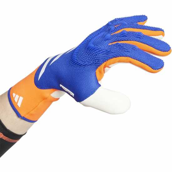 Adidas Вратарски Ръкавици Predator Pro Goalkeeper Gloves Adults Blue/Red Вратарски ръкавици и облекло