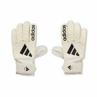 Adidas Детски Вратарски Ръкавици Copa Club Goalkeeper Gloves Juniors Бяло/Черно Вратарски ръкавици и облекло