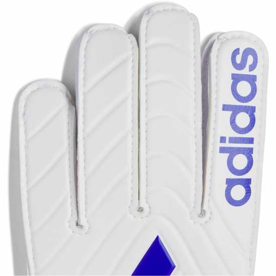 Adidas Детски Вратарски Ръкавици Copa Club Goalkeeper Gloves Juniors Бяло/Синьо Вратарски ръкавици и облекло