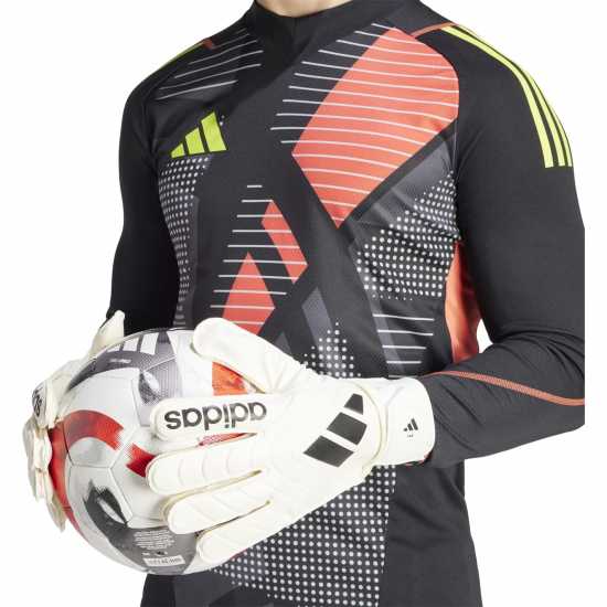 Adidas Вратарски Ръкавици Copa Club Goalkeeper Gloves Adults Бяло/Черно Вратарски ръкавици и облекло