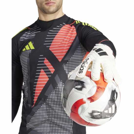 Adidas Вратарски Ръкавици Copa Club Goalkeeper Gloves Adults Бяло/Черно Вратарски ръкавици и облекло