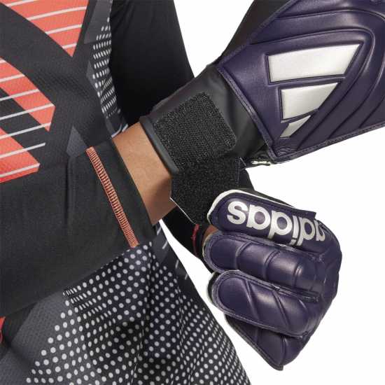 Adidas Вратарски Ръкавици Copa Club Goalkeeper Gloves Adults Черно/сребро 