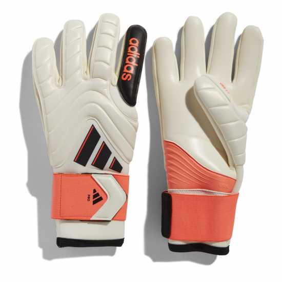 Adidas Вратарски Ръкавици Copa Pro Goalkeeper Gloves Adults Бяло/Черно Вратарски ръкавици и облекло