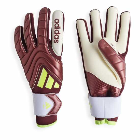 Adidas Вратарски Ръкавици Copa Pro Goalkeeper Gloves Adults Червено/Бяло Вратарски ръкавици и облекло