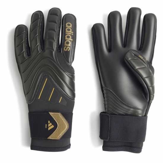 Adidas Вратарски Ръкавици Copa Pro Goalkeeper Gloves Adults Черно/Злато Вратарски ръкавици и облекло