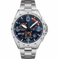 Ръчен Часовник С Хронограф Avi-8 Avi-8 P-51 Chronograph Watch  Бижутерия