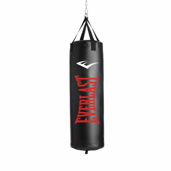 Everlast Unfilled Punch Bag Черно/Червено Комплекти боксови круши и ръкавици