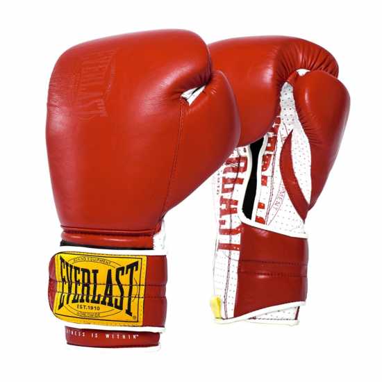 Everlast 1910 Sparring Glove Червено Боксови ръкавици