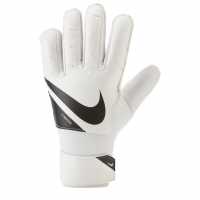 Nike Детски Вратарски Ръкавици Match Goalkeeper Gloves Junior White/Black Вратарски ръкавици и облекло