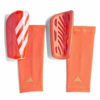 Adidas Tiro League Shin Guard Unisex Червено/Бяло Футболни аксесоари