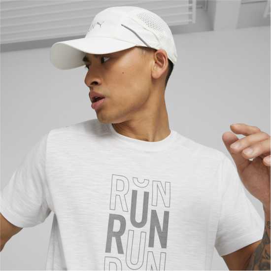 Puma Runner Cap Пума Бяло Шапки с козирка