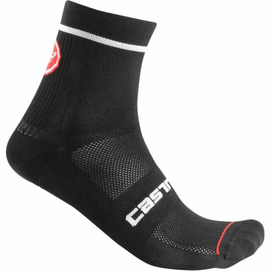 Castelli Entrata 9 Sock Черно Мъжки чорапи