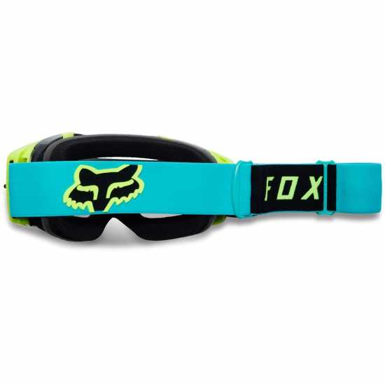 Fox Main Stray Goggles Синьо-зелено Колоездачни аксесоари