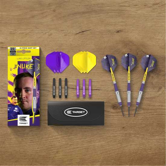 Target Darts Luke Littler 22G Brass Dart Set  Дартс