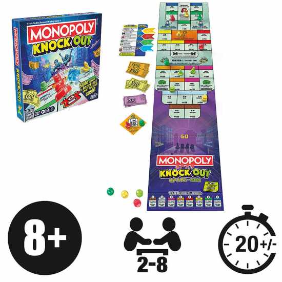 Monopoly Monopoly Knockout  Подаръци и играчки