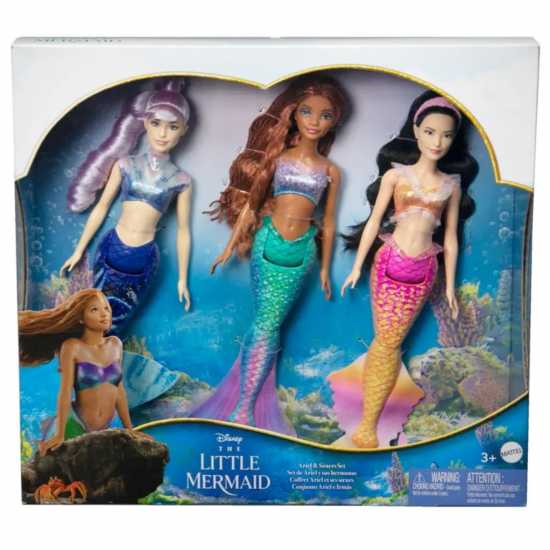 Disney Disney The Little Mermaid Ariel And Sisters Doll Set  