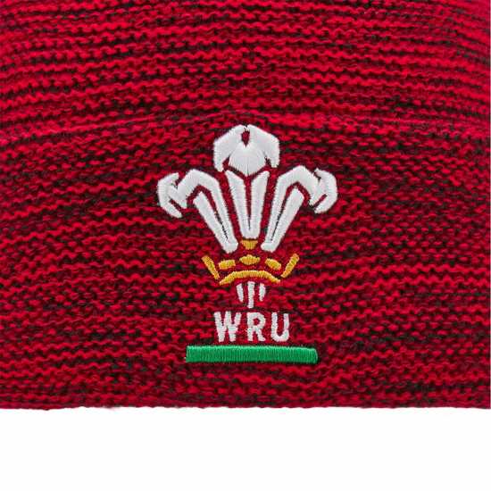 Macron Welsh Rugby Union Beanie 2024 2025 Adults  Шапки с козирка