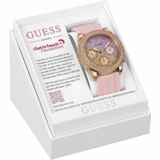 Guess Sparkling Pink Watch Gw0032L4  Часовници