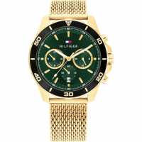 Tommy Hilfiger Gold Plated Mesh Watch  Часовници