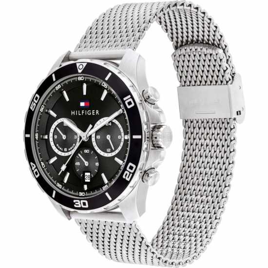 Tommy Hilfiger Stainless Steel Mesh Watch  Часовници