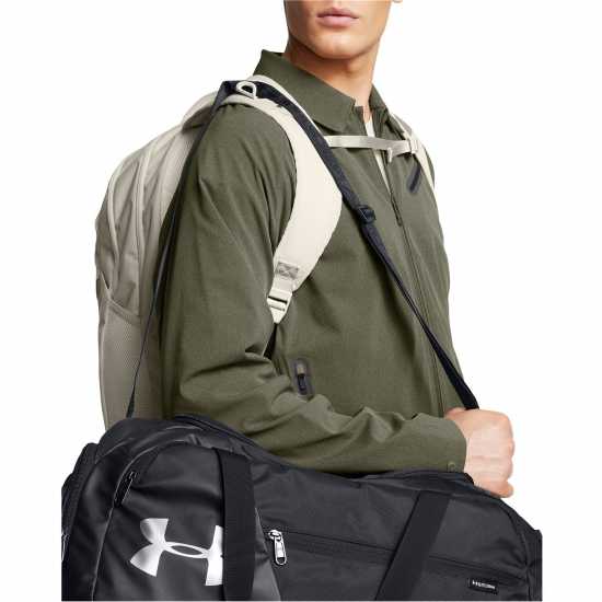 Under Armour Hustle 6.0 Pro Backpack Връхно бяло Ученически раници