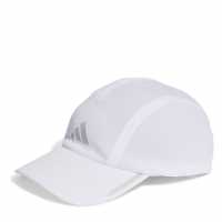 Adidas Running Aeroready Four-Panel Mesh Cap White/Silver Портмонета и джобове за бягане