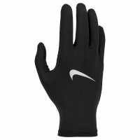 Nike Pacer Liner Gloves Черно/сребро 