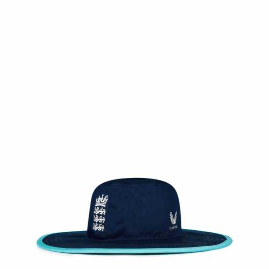 Castore England Cricket Wide Brim Hat Морска синьо Крикет