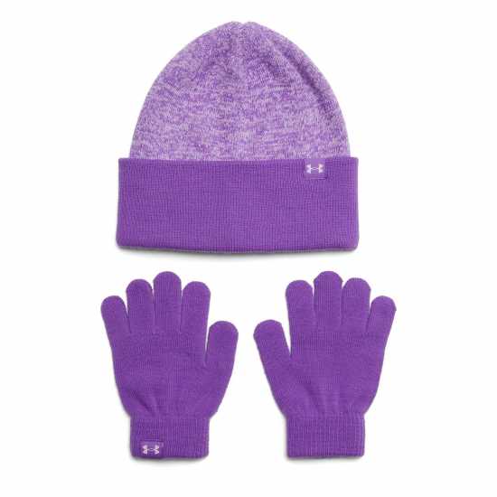 Under Armour Armour G Beanie/glove Combo Hat And Glove Set Girls Роскошно 