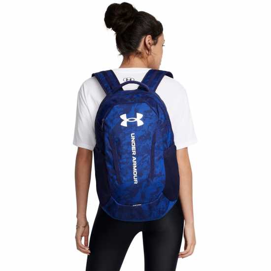 Under Armour Hustle 6.0 Backpack Техническо синьо 