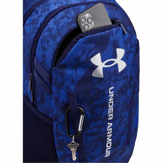 Under Armour Hustle 6.0 Backpack Техническо синьо 