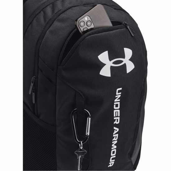 Under Armour Hustle 6.0 Backpack Черно/Бяло 