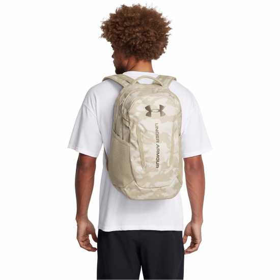 Under Armour Hustle 6.0 Backpack Бяло/Сумрак 