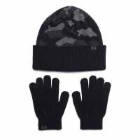 Under Armour Armour B Beanie/glove Combo Hat And Glove Set Boys Черно 