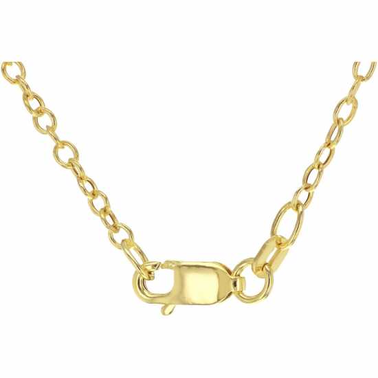9ct Gold Cz 'mum' Belcher Chain Necklace  Подаръци и играчки