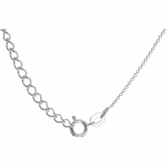 Sterling Silver Heart Adjustable Necklace  Бижутерия