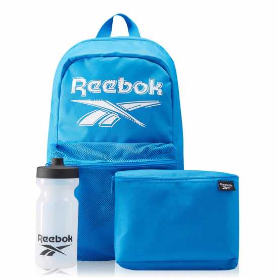 Reebok Lunch Set Unisex Хоризонтален син Ученически раници