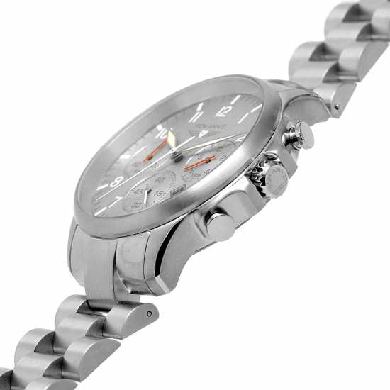 Iron Annie Line Stainless Steel Classic Analogue Watch Сребърно Часовници