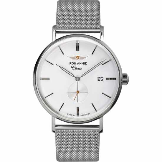 Iron Annie Stainless Steel Classic Analogue Quartz Watch  Часовници