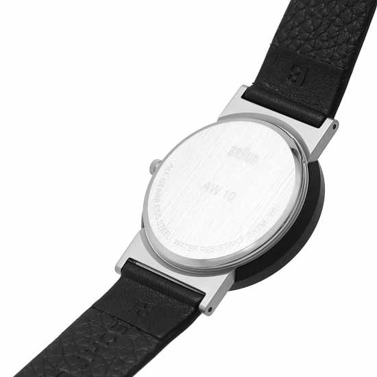 Braun Steel Classic Analogue Quartz Watch Сребърно Бижутерия