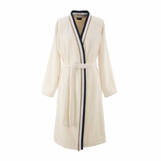 Hugo Boss Boss Home Iconic Stripe Organic Cotton Robe  