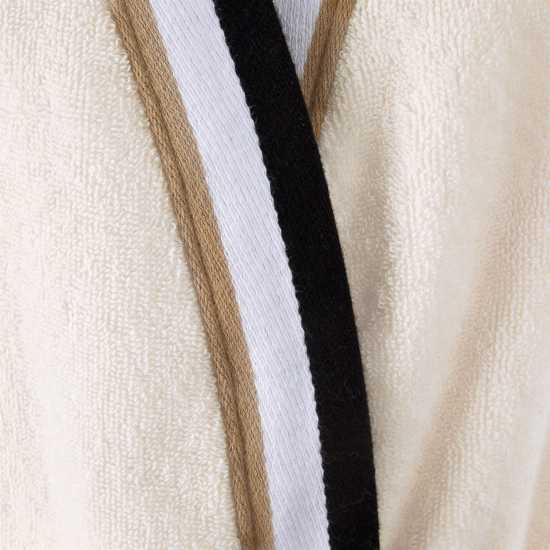 Hugo Boss Boss Home Iconic Stripe Organic Cotton Robe  